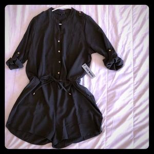 Lightweight long sleeve shorts jumper